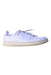 A White Sneakers from Adidas in size 12Y for boy. (Front View)