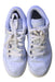 A White Sneakers from Air Jordan in size 11Y for neutral. (Back View)