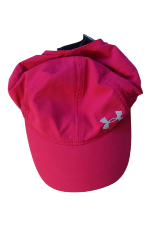 A Pink Caps from Under Armour in size 8Y for girl. (Front View)