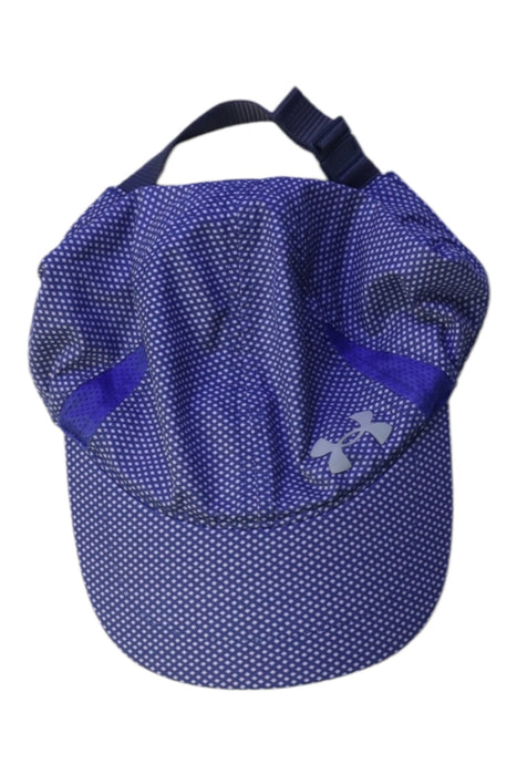A Blue Caps from Under Armour in size 8Y for girl. (Front View)