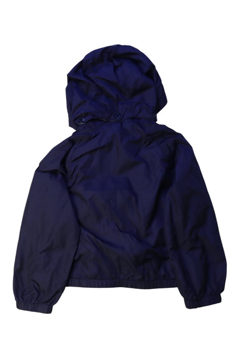 A Navy Lightweight Jackets from Moncler in size 2T for boy. (Back View)