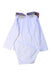A White Long Sleeve Bodysuits from Jacadi in size 12-18M for girl. (Back View)