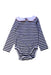 A Navy Long Sleeve Bodysuits from Jacadi in size 2T for girl. (Front View)