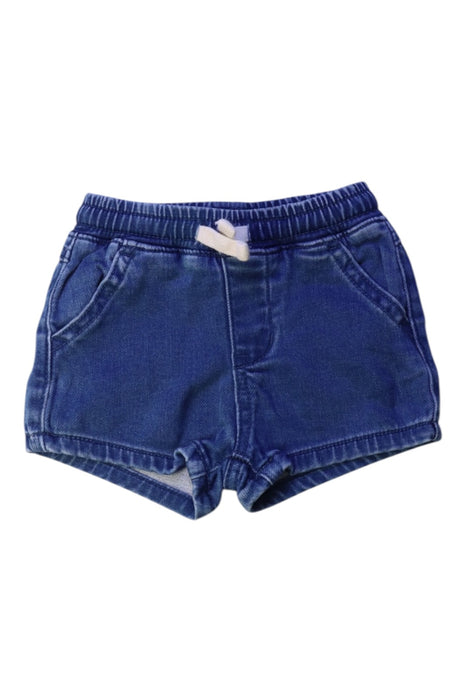 A Blue Shorts from Seed in size 6-12M for boy. (Front View)
