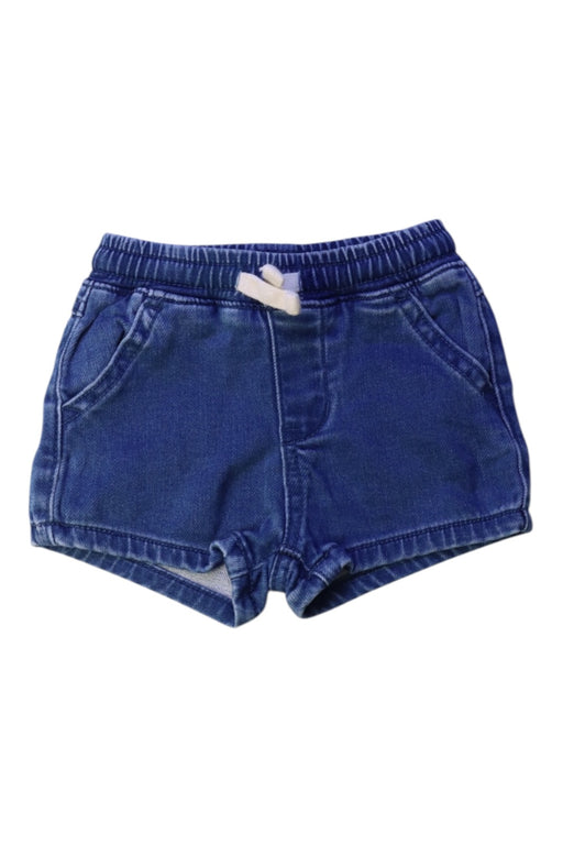 A Blue Shorts from Seed in size 6-12M for boy. (Front View)