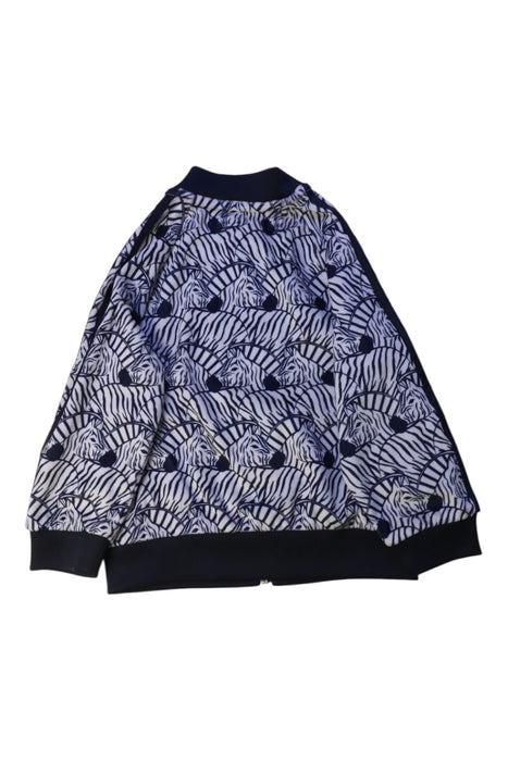 A Black Lightweight Jackets from Adidas in size 12-18M for girl. (Back View)