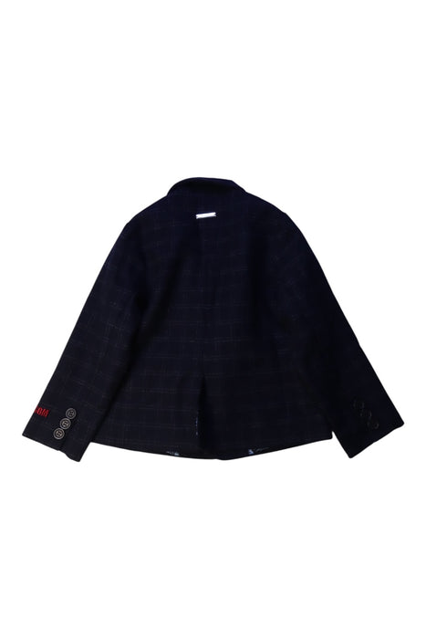 A Black Blazers from MSGM in size 2T for boy. (Back View)