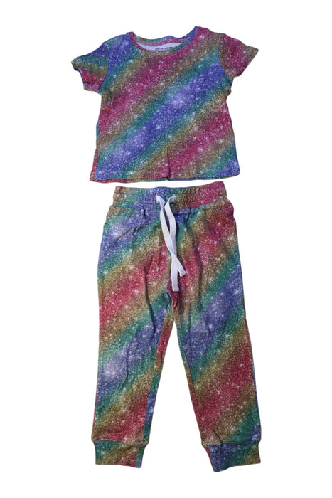 A Multicolour Pants Sets from Sleep No More in size 3T for neutral. (Front View)