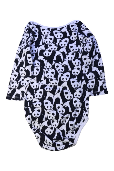 A Black Long Sleeve Bodysuits from Sleep No More in size 18-24M for neutral. (Back View)