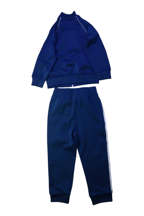 A Navy Pants Sets from Adidas in size 2T for boy. (Back View)
