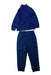 A Navy Pants Sets from Adidas in size 2T for boy. (Back View)