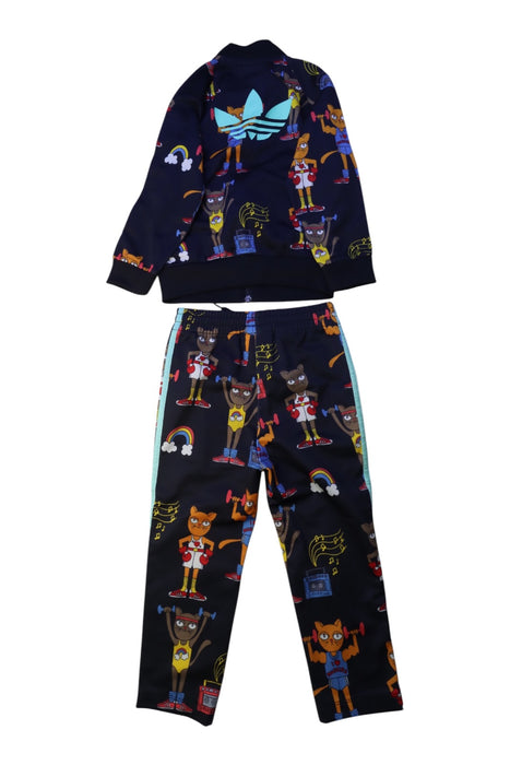 A Multicolour Pants Sets from Adidas in size 2T for boy. (Back View)
