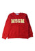 A Red Crewneck Sweatshirts from MSGM in size 2T for boy. (Front View)