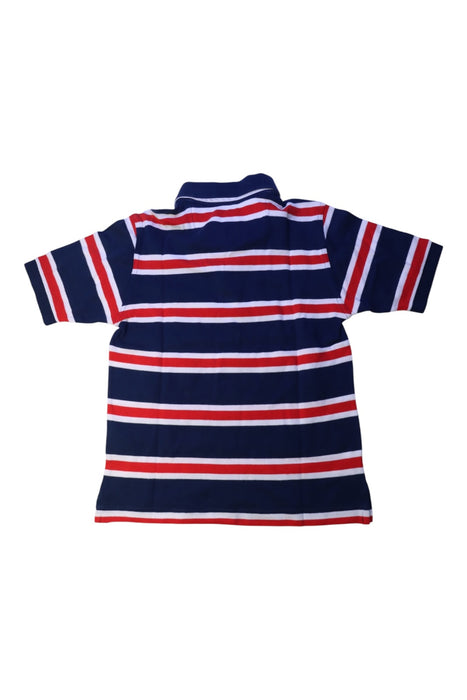 A Navy Short Sleeve Polos from Paul & Shark in size 8Y for boy. (Back View)