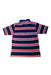 A Navy Short Sleeve Polos from Paul & Shark in size 8Y for boy. (Back View)