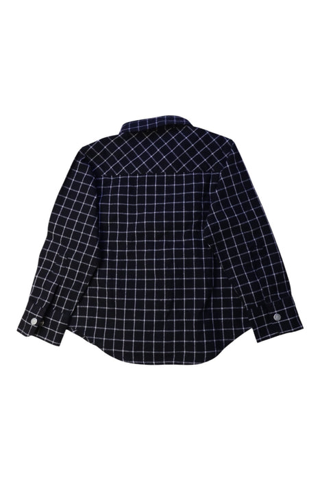 A Black Long Sleeve Shirts from Agnes b. in size 4T for boy. (Back View)