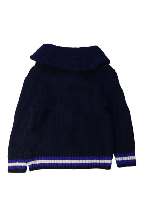 A Navy Knit Sweaters from Ralph Lauren in size 2T for boy. (Back View)