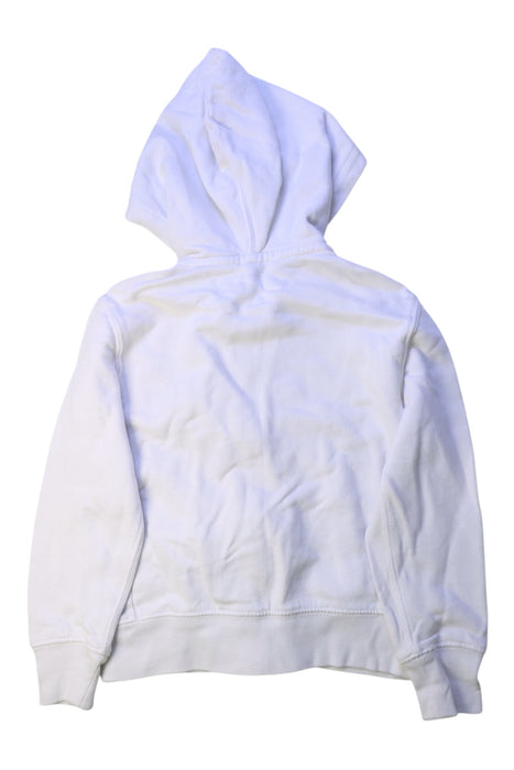A White Zippered Sweatshirts from Polo Ralph Lauren in size 4T for boy. (Back View)