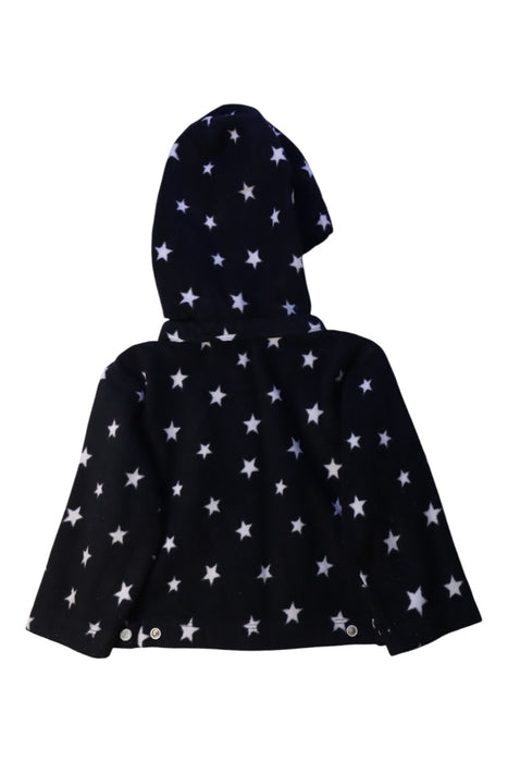 A Black Lightweight Jackets from Agnes b. in size 2T for girl. (Back View)