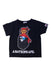 A Black Short Sleeve T Shirts from Bape by A Bathing Ape in size 18-24M for boy. (Front View)