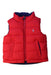 A Red Outerwear Vests from Ralph Lauren in size 6-12M for boy. (Front View)