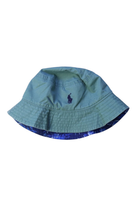 A Blue Sun Hats from Ralph Lauren in size 6-12M for neutral. (Front View)