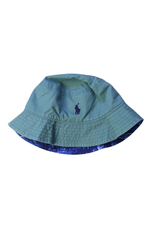 A Blue Sun Hats from Ralph Lauren in size 6-12M for neutral. (Front View)