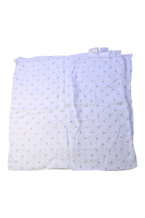 A White Swaddles from Aden & Anais in size O/S for girl. (Front View)