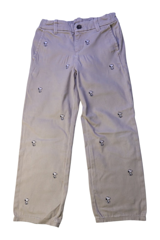 A Beige Casual Pants from Janie & Jack in size 5T for boy. (Front View)
