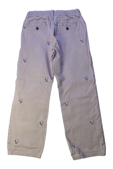 A Beige Casual Pants from Janie & Jack in size 5T for boy. (Back View)
