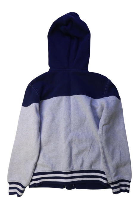 A Navy Hooded Sweatshirts from Polo Ralph Lauren in size 7Y for boy. (Back View)