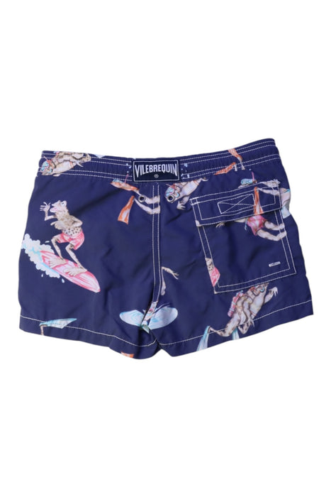 A Blue Swim Shorts from Vilebrequin in size 4T for boy. (Back View)