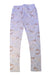 A White Leggings from Janie & Jack in size 10Y for girl. (Back View)