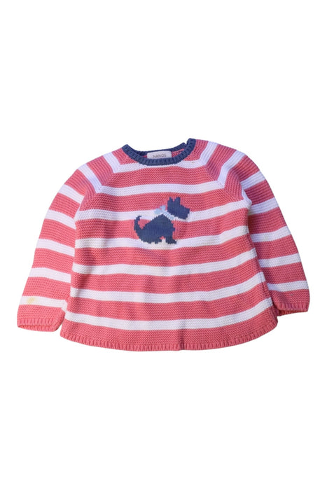 A Pink Long Sleeve Tops from Nanos in size 12-18M for boy. (Front View)