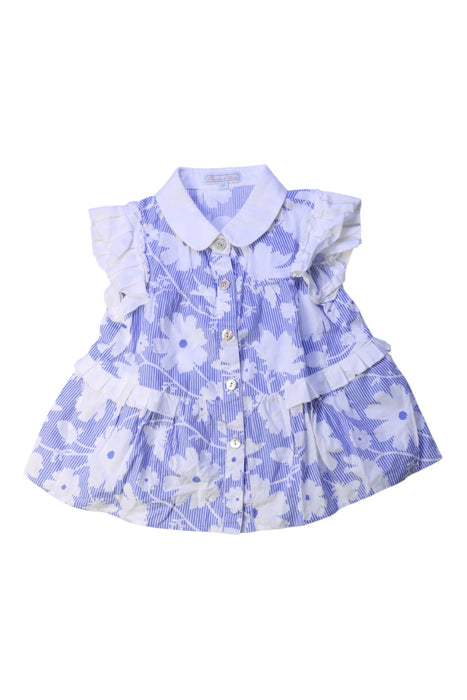 A Blue Sleeveless Shirts from Nicholas & Bears in size 2T for girl. (Front View)