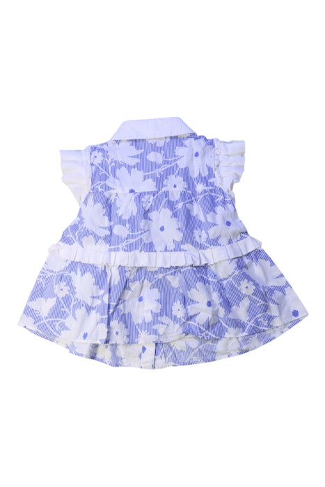 A Blue Sleeveless Shirts from Nicholas & Bears in size 2T for girl. (Back View)