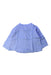 A Blue Long Sleeve Shirts from Nanos in size 6-12M for boy. (Front View)