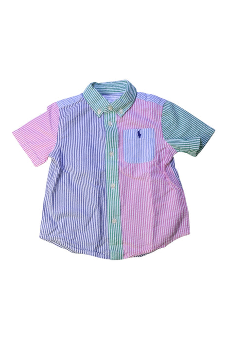 A Multicolour Short Sleeve Shirts from Ralph Lauren in size 2T for boy. (Front View)