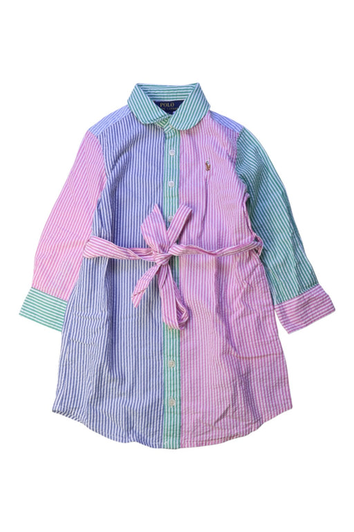 A Multicolour Long Sleeve Dresses from Polo Ralph Lauren in size 2T for girl. (Front View)