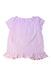 A Pink Short Sleeve Tops from Momonittu in size 4T for girl. (Back View)