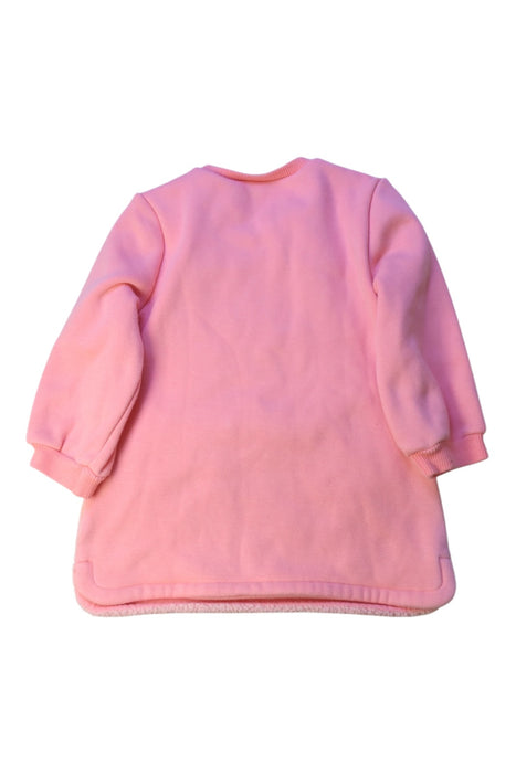 A Pink Crewneck Sweatshirts from Momonittu in size 2T for girl. (Back View)