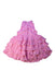 A Pink Sleeveless Dresses from Janie & Jack in size 2T for girl. (Back View)