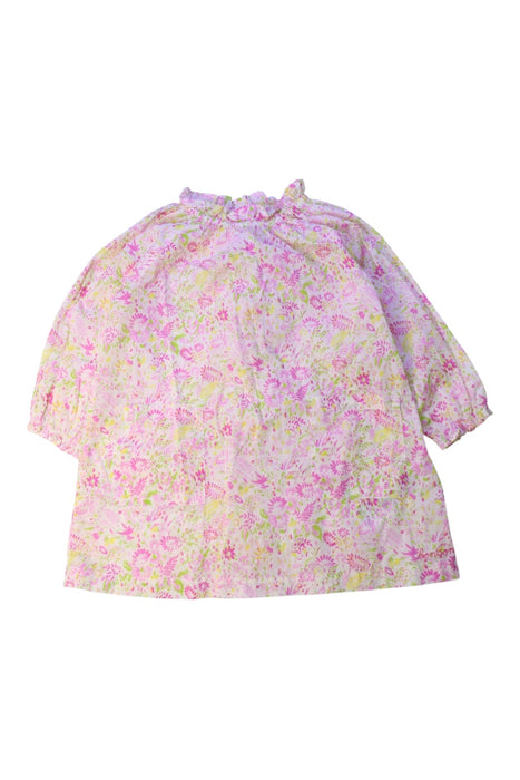 A Multicolor Long Sleeve Dresses from Bonton in size 12-18M for girl. (Front View)