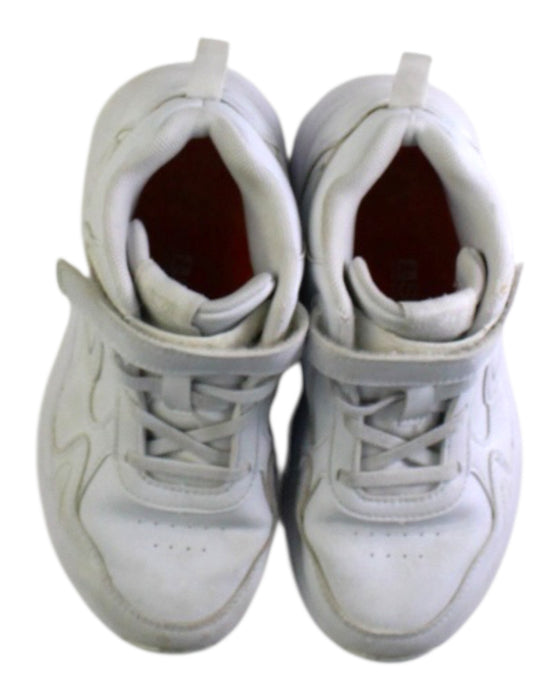 A White Sneakers from Dr. Kong in size 7Y for boy. (Back View)