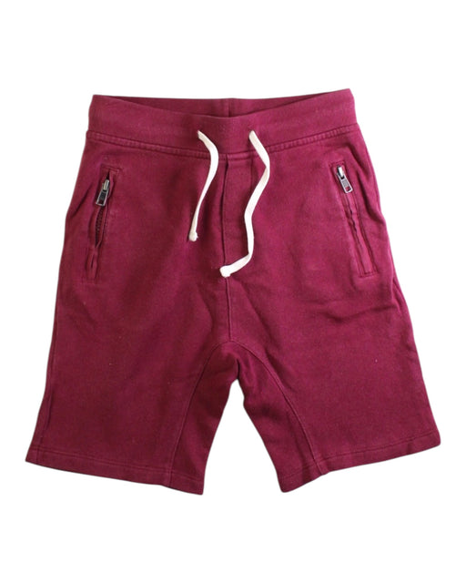 A Burgundy Shorts from Crewcuts in size 7Y for boy. (Front View)