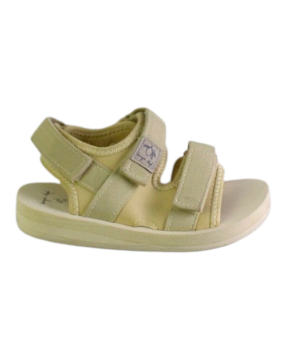 A Beige Sandals from Konges Sløjd in size 5T for neutral. (Front View)