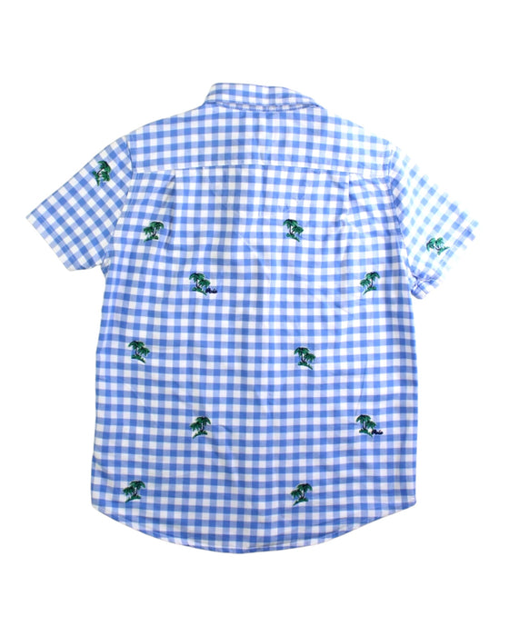 A Blue Short Sleeve Shirts from Polo Ralph Lauren in size 6T for boy. (Back View)