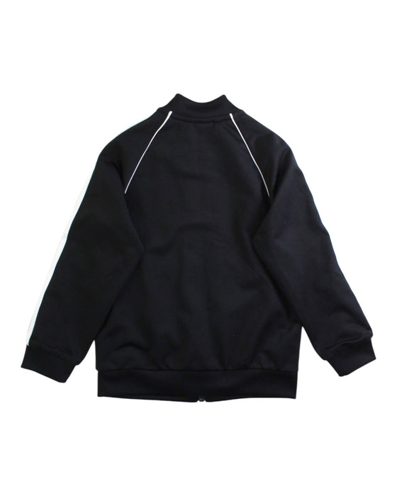 A Black Lightweight Jackets from Adidas in size 3T for neutral. (Back View)