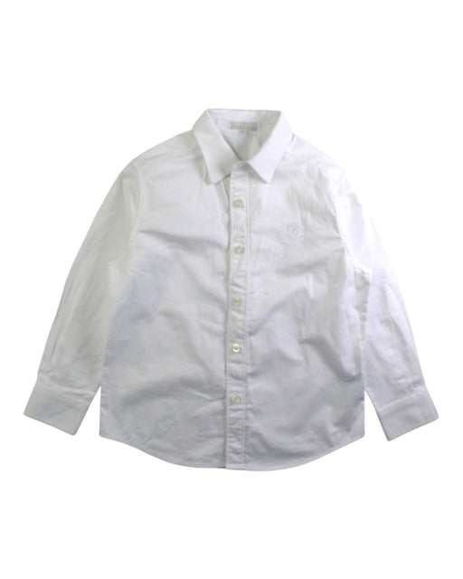 A White Long Sleeve Shirts from Nicholas & Bears in size 6T for boy. (Front View)