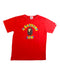 A Red Short Sleeve T Shirts from BAPE KIDS in size 7Y for neutral. (Front View)